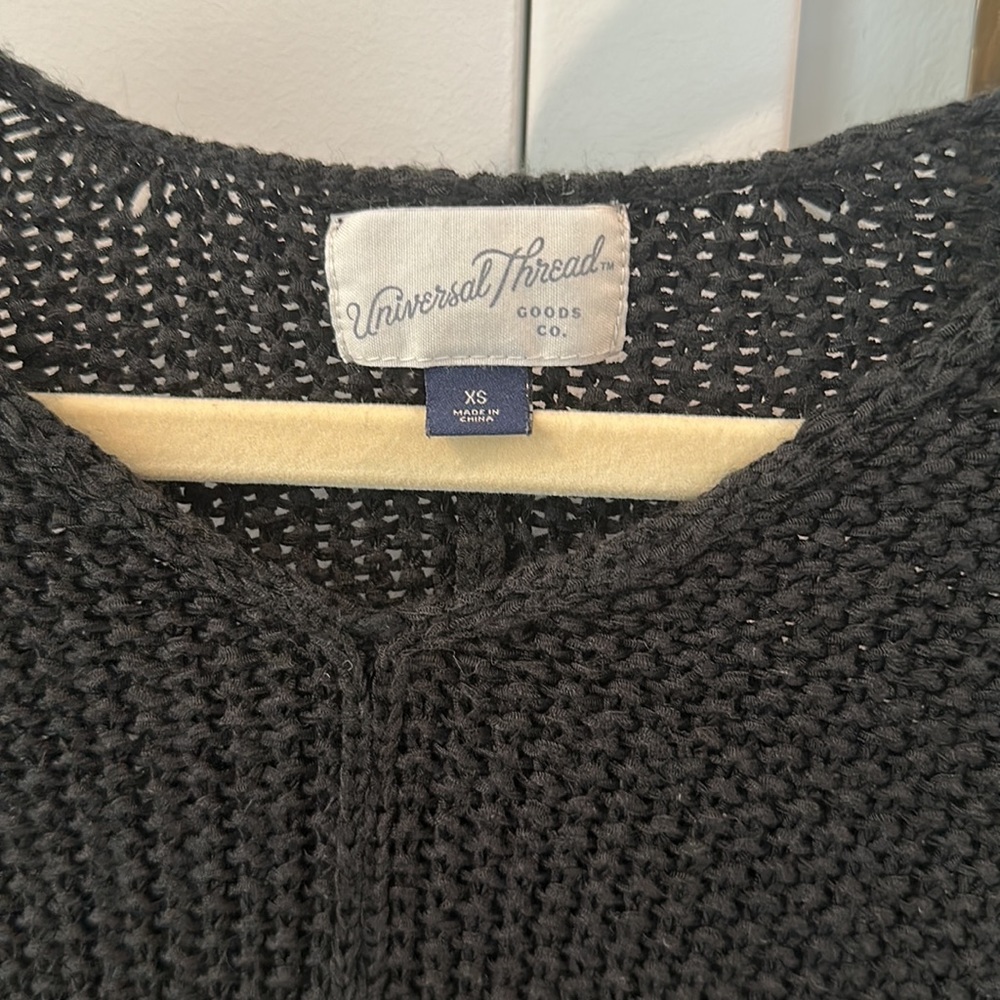 Target Universal Thread Womans Black Sweater Only… - image 3